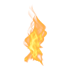 Flame! Fire flame motive