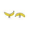 Bananas LaughTer Sad Happy Unhappy