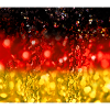 03 Deutschlandflagge Deutschlandfahne Glitzer