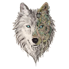 Wolf head