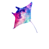Manta Rays Galaxy Space Gift