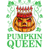 Pumpkin Queen Little Girl Princess Halloween Party