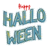 HAPPY HALLOWEEN, grunge