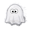 Ghost Halloween brightly glowing