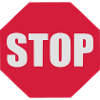 Stop sign