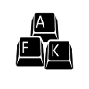 AFK gamblers play keyboard keys