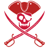 Pirat mit Schwertern