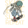 Skateboarding Zombie - Skateboard skateboarder