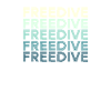 Freedive freediver Retro