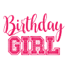 Fille d'anniversaire