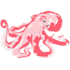 Octopus piggy pink