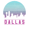 Dallas Skyline Retro