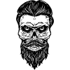 Hippster skull