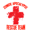 Zombie apocalypse rescue team