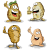 Kartoffel tegnefilm