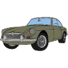 MANDALAY GREY MGB