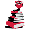 A bookworm reading