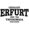Erfurt Thuringia (black oldstyle)
