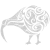 Kiwi abstrait
