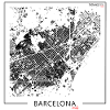 Black plan Barcelona Figureground Diagram