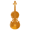 Violon dessin enfants illustration violon