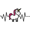 Herzschlag Einhorn
