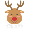 RUDOLPH NOËL T-SHIRT IDÉE FUNNY