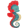 Seahorses illustration