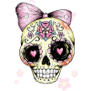 Tête mexicaine girly