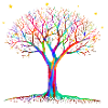 Magic Tree - Psychedelic Art