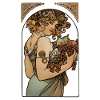 Alfons Mucha - Le Fruit