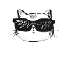 Cat Cool Look Sunglasses