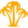Palm trees vacation