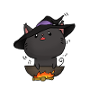 Witch cat Kawaii