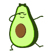 Dabbing avocado (a)