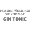 Gin tonic tshirt