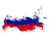 RUSSIE DRAPEAU RUSSIE GRAFFITI LAND