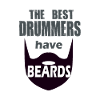 The best drummers have beards