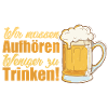 Alkohol Spruch