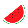 Trendy watermelon