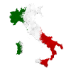 ITALY FLAG ITALIA GRAFFITI LAND