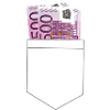 Money in pocket