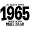 On Earth since 1965 (black)