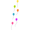 Bunte Luftballons