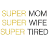Super-mère super-femme super-héros