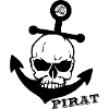 Pirate Skull Anchor