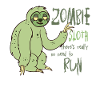 zombie sloth