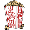 Popcorn-Becher