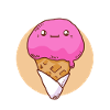 Softeis Erdbeereis Eis Süße Eiscreme
