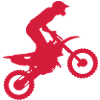 Motocross silhouette 1